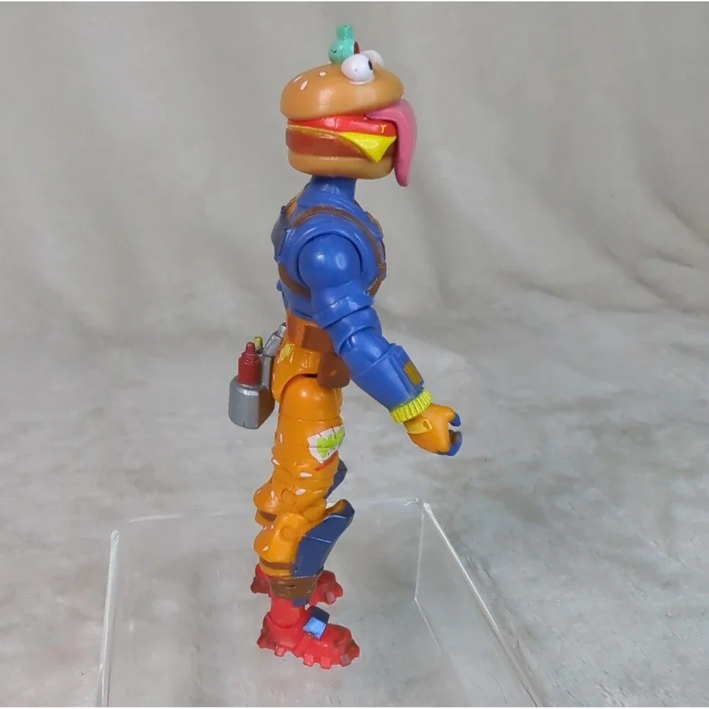Fortnite Durr Burger Figure Beef Boss Legendary Jazwares Epic Games 4.25” 2020